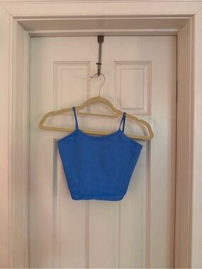 FP Movement by Free People Electric Blue Cropped Cami. Fits XS/S